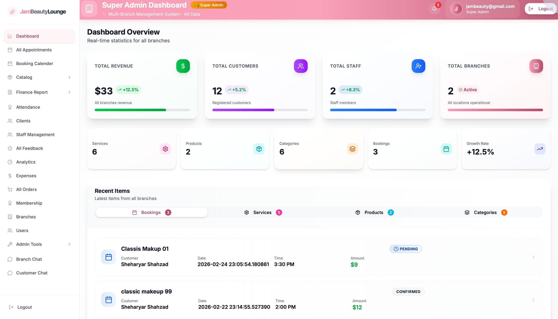Jam Beauty Lounge — Digital Transformation & Lead Growth - Gallery 3