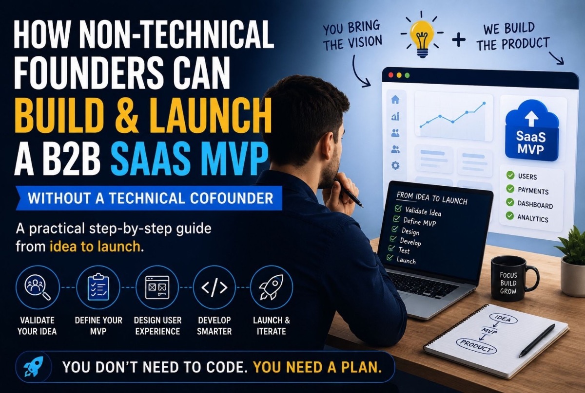 How to Build a SaaS Without a Technical Cofounder