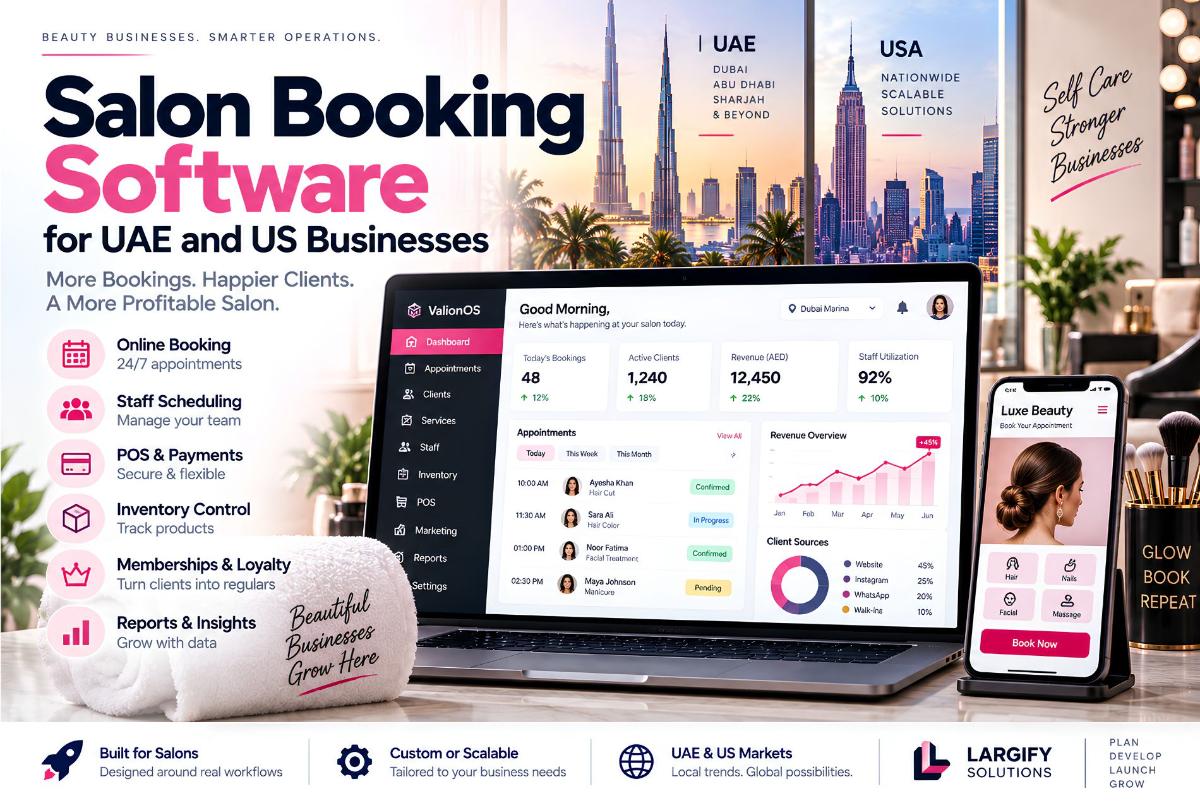 Online Booking System for Salons: Features, Costs, and When Custom Development Makes Sense