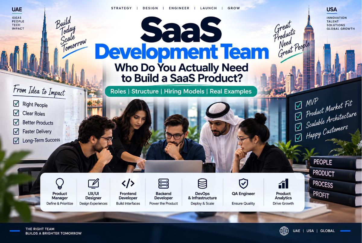 SaaS Development Team: Who Do You Actually Need to Build a SaaS Product?