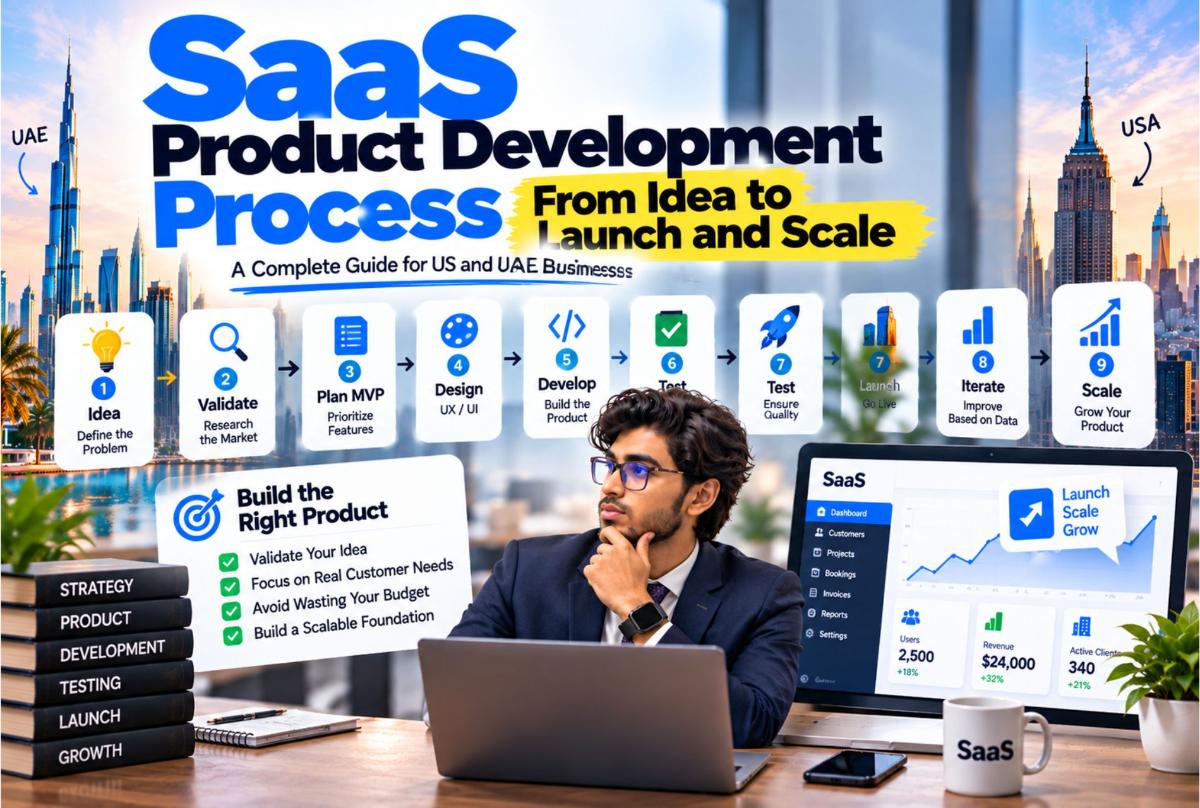 SaaS Product Development Process: From Idea to Launch and Scale